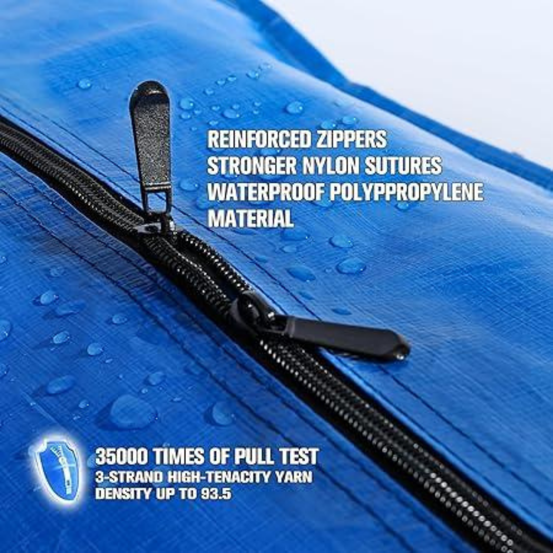MoveVault Bags Foldable Storage Bag with Reinforced Handles