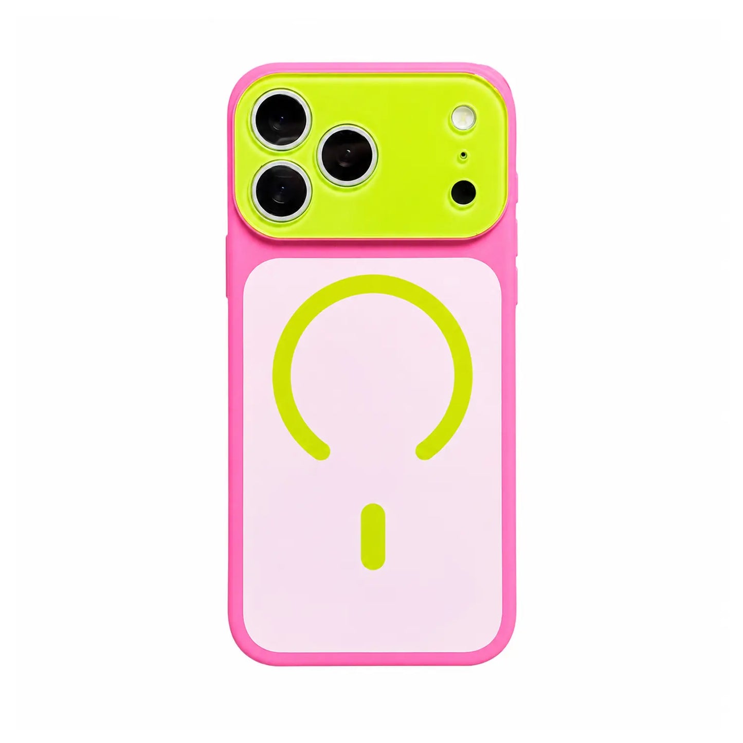50K+ SOLD! 🌈 Dopamine Color Block Magnetic Phone Case | Ultra-Slim Matte PC Cover for iPhone 17 Pro Max