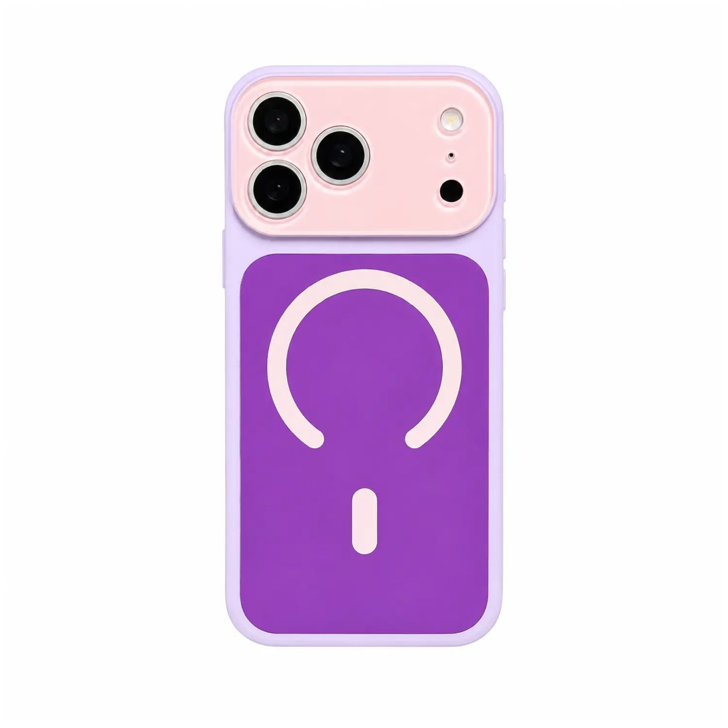 50K+ SOLD! 🌈 Dopamine Color Block Magnetic Phone Case | Ultra-Slim Matte PC Cover for iPhone 17 Pro Max