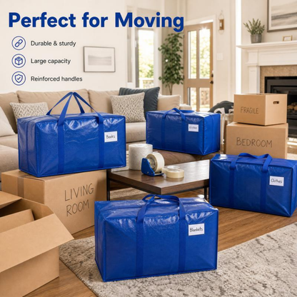 MoveVault Bags Foldable Storage Bag with Reinforced Handles
