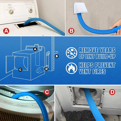 50% OFF!!Dryer Vent Cleaning Attachment