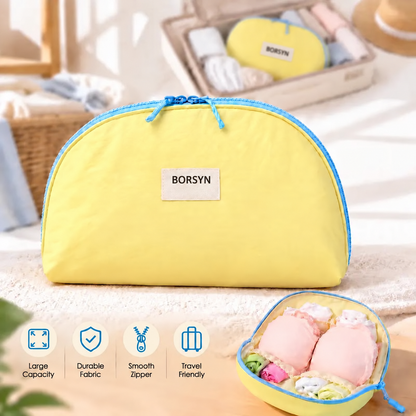 ✨ 3-in-1 Travel Underwear Storage Bag – Keep Bras, Panties & Socks Neatly Organized Anywhere