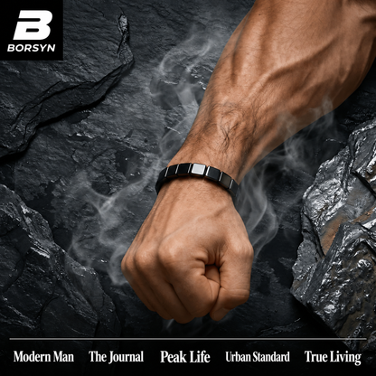 BORSYN®HEMATITE BRACELET