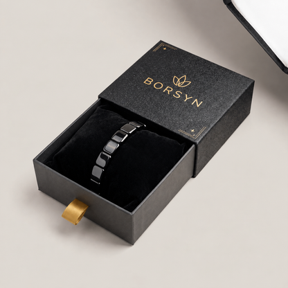 BORSYN®HEMATITE BRACELET