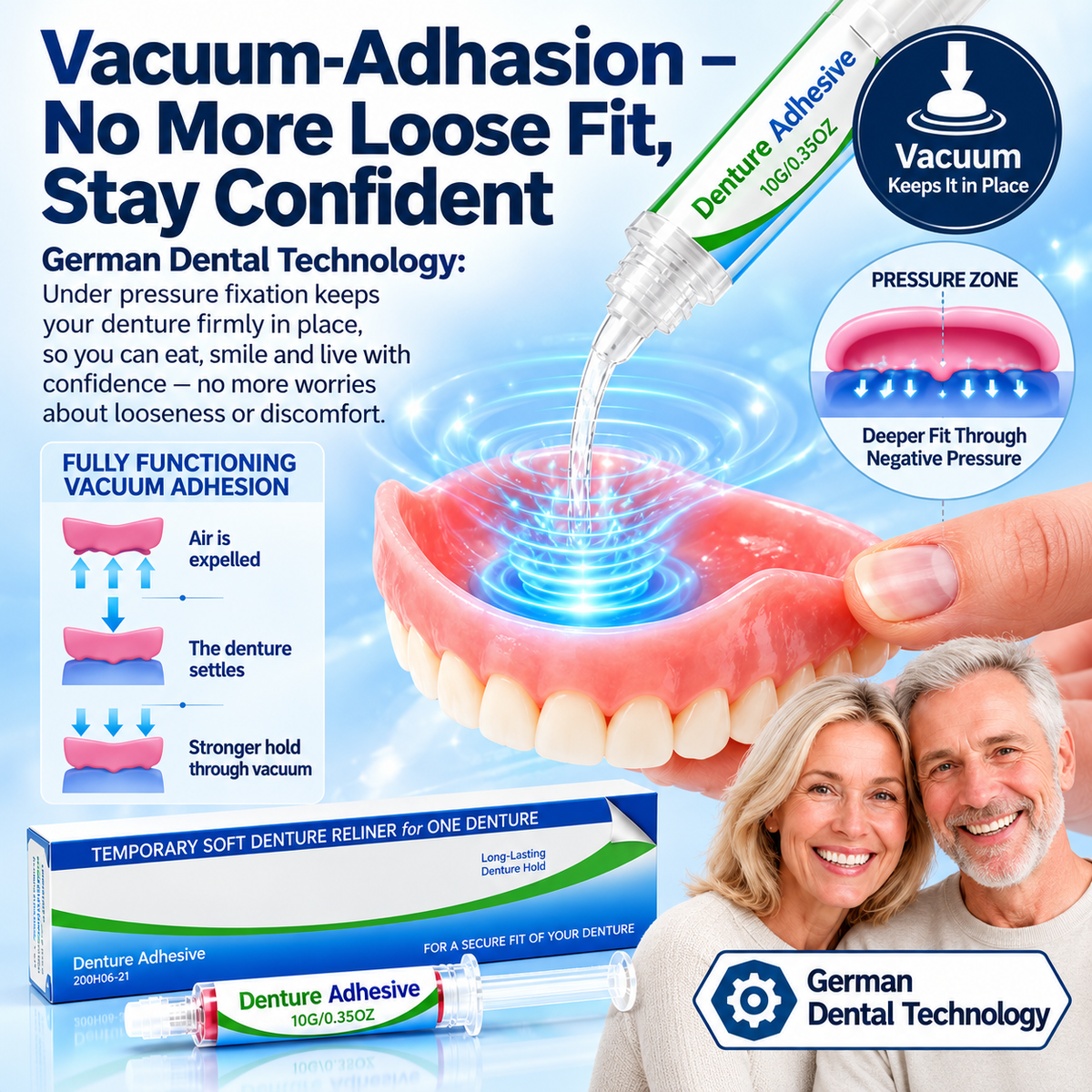 Denture Adhesive Kit