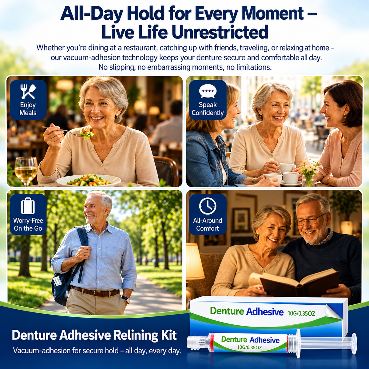 Denture Adhesive Kit