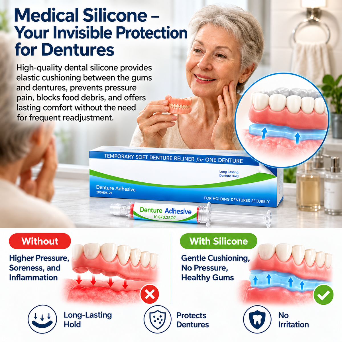 Denture Adhesive Kit