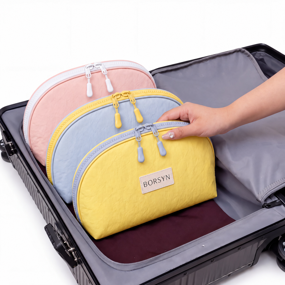 ✨ 3-in-1 Travel Underwear Storage Bag – Keep Bras, Panties & Socks Neatly Organized Anywhere
