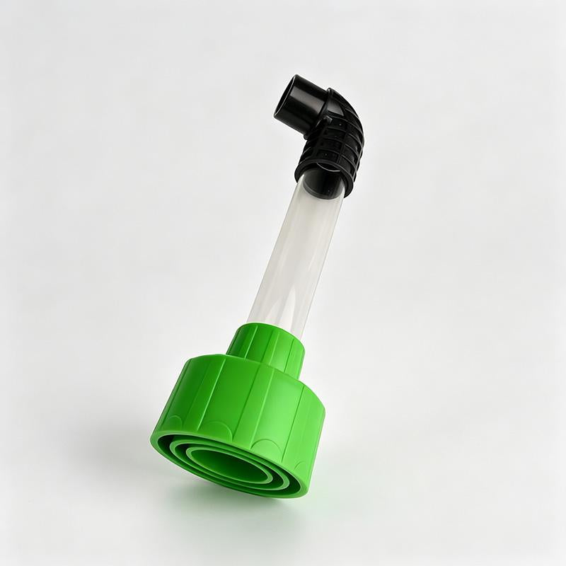 AC Drain Line Cleaner Adapter Evacuates & Unclog AC Drain Line - HVAC to PVC AC Drain Line Cleaner Tool - Universal Fit AC Drain Line Unclogger - AC Drain Line Cleaning Tool - Clear Visibility