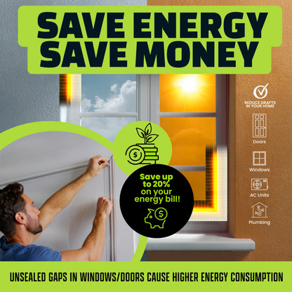 ❄️ Stop Cold Drafts & Save Energy All Year Long