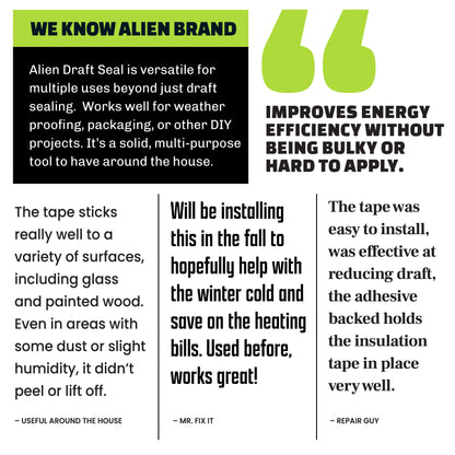 ❄️ Stop Cold Drafts & Save Energy All Year Long