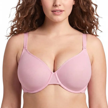 Air Light Breathable Sheer Mesh Halter Bra Plus Size Summer Unlined Full Coverage Bra Underwire Support Non Padded Bra Lightweight Convertible Multiway 5-Way Wear Front Adjustable Detachable Straps Comfort Everyday Womenswear