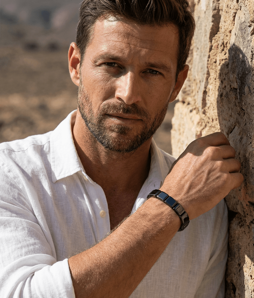 BORSYN®HEMATITE BRACELET