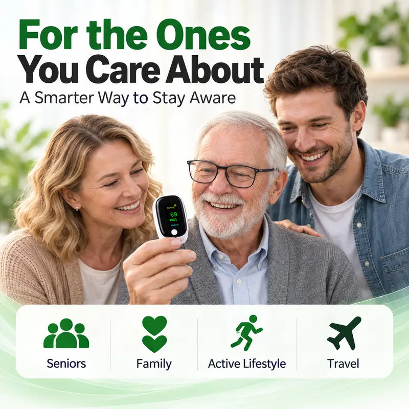 Noninvasive Blood Glucose Monitor,Displays test results within 5 seconds,Health Monitoring Devices with LED Displays—The Perfect Gift for Seniors