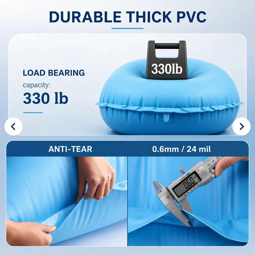 💧 Winter 50% OFF - Heavy‑Duty PVC Winter Pool Pillow for Above‑Ground Pools