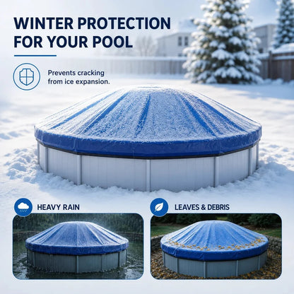 💧 Winter 50% OFF - Heavy‑Duty PVC Winter Pool Pillow for Above‑Ground Pools