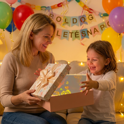 Borsyn™ Light-up LED drawing board for kids