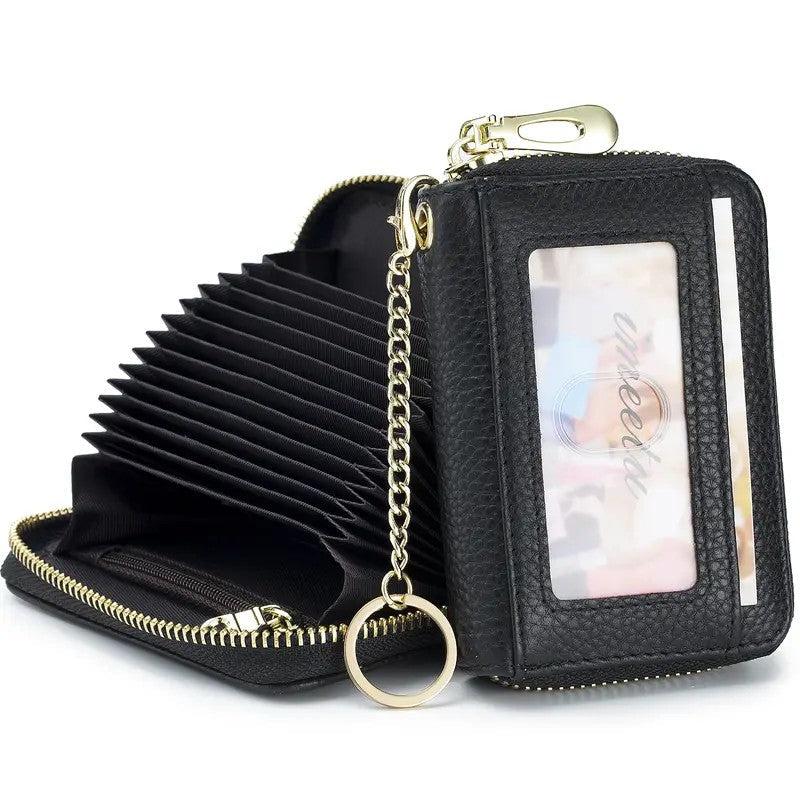 Classy RFID Genuine Leather Cardholder