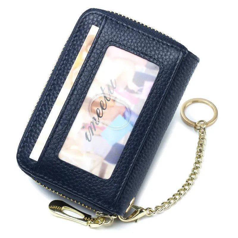 Classy RFID Genuine Leather Cardholder
