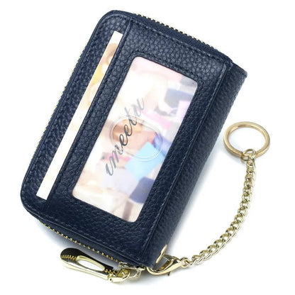 Classy RFID Genuine Leather Cardholder