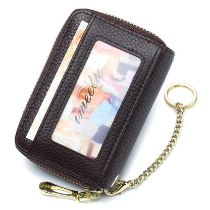 Classy RFID Genuine Leather Cardholder