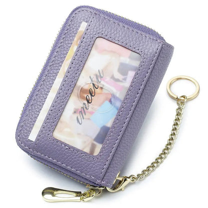 Classy RFID Genuine Leather Cardholder