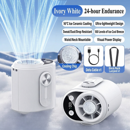 🔥HOT SALE 50% OFF🌀Car Clip Fan with 360° Rotation & USB Rechargeable