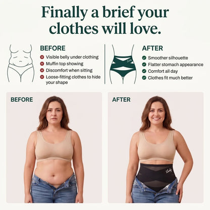 High-Waisted Tummy Control Shapewear