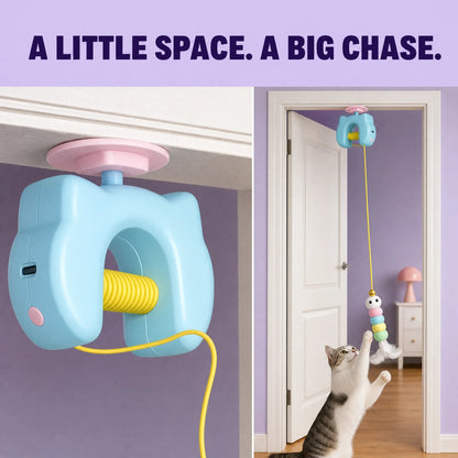 PounceClub – Automatic Yo-Yo Cat Toy.Help your chubby cat get moving again.