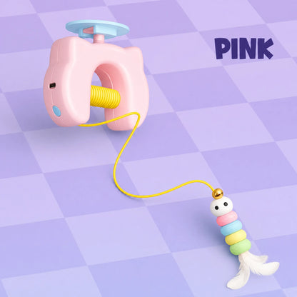 PounceClub – Automatic Yo-Yo Cat Toy.Help your chubby cat get moving again.