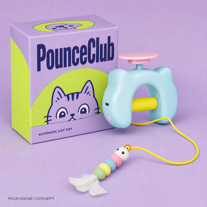 PounceClub – Automatic Yo-Yo Cat Toy.Help your chubby cat get moving again.