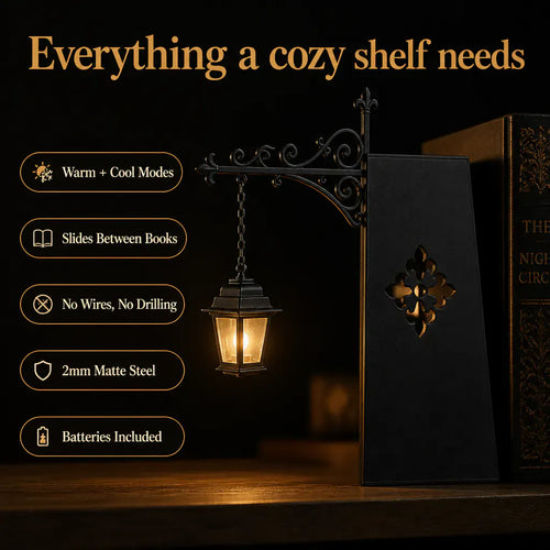 BookGlow - Mini Library Lantern
