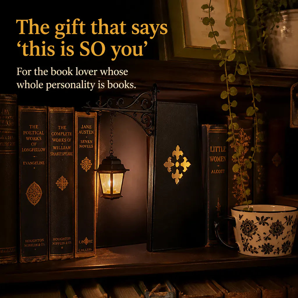 BookGlow - Mini Library Lantern